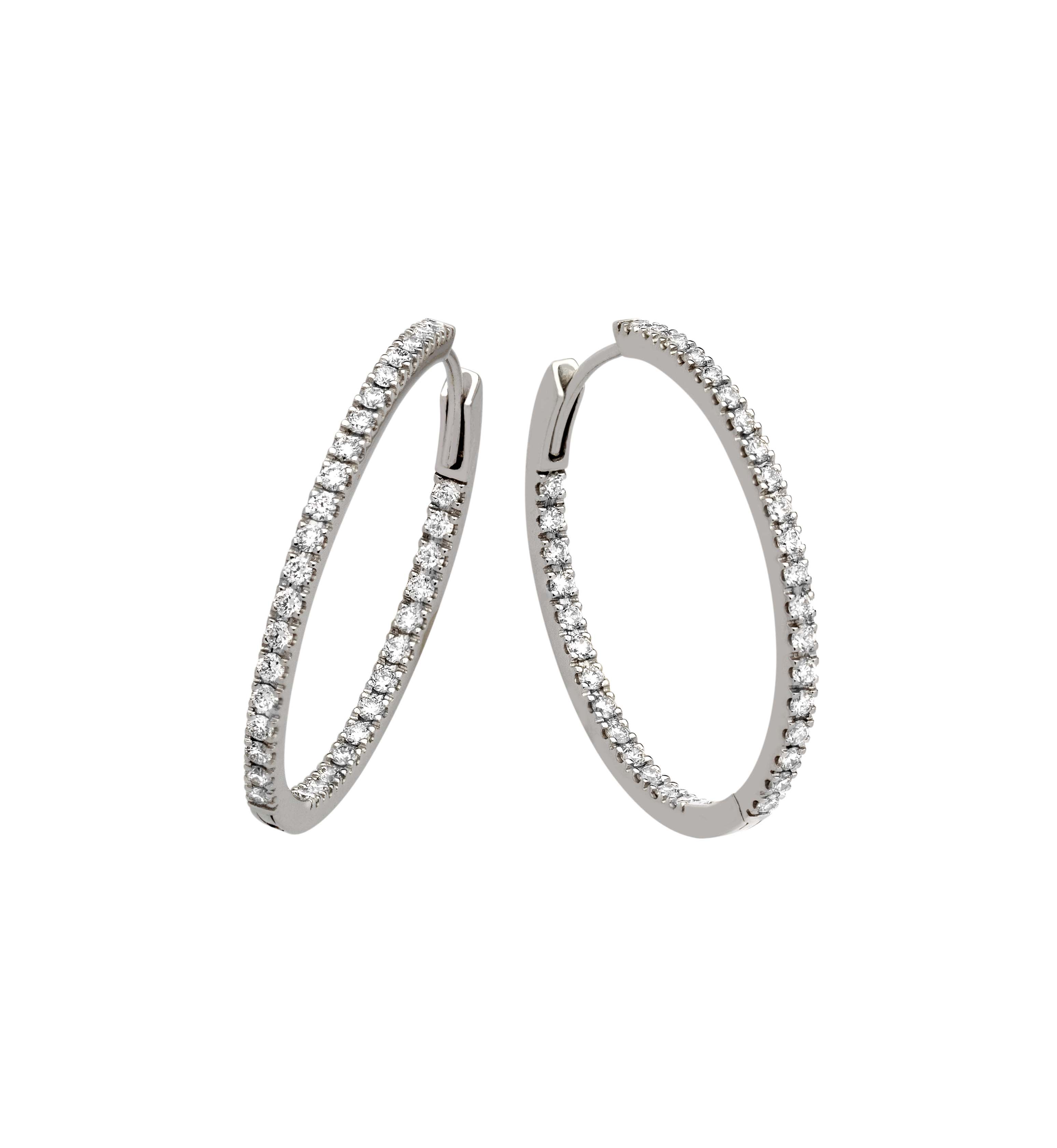  9263 Classic Oval Earrings 