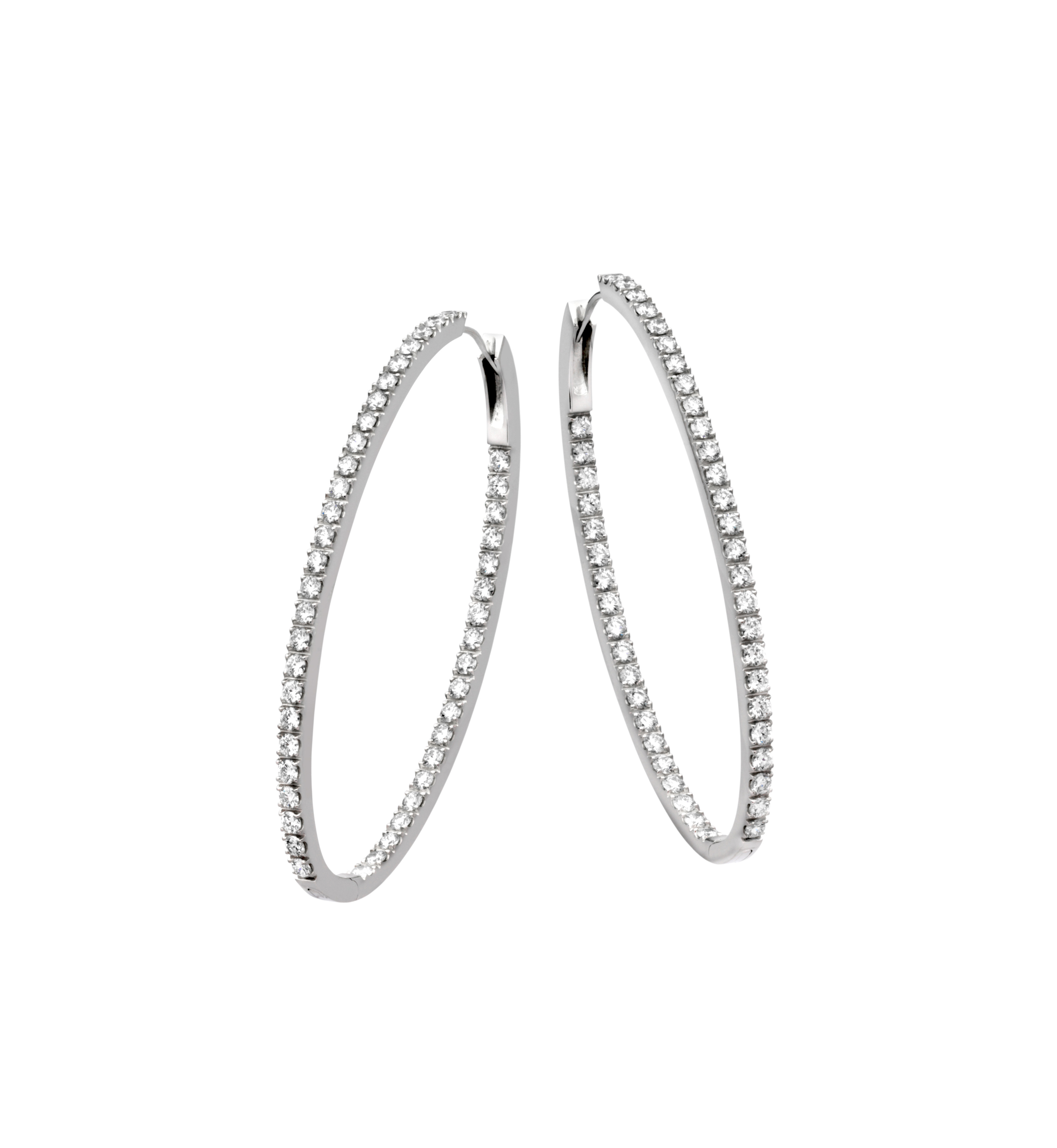  Z1492 Extreme Oval Special Earrings 