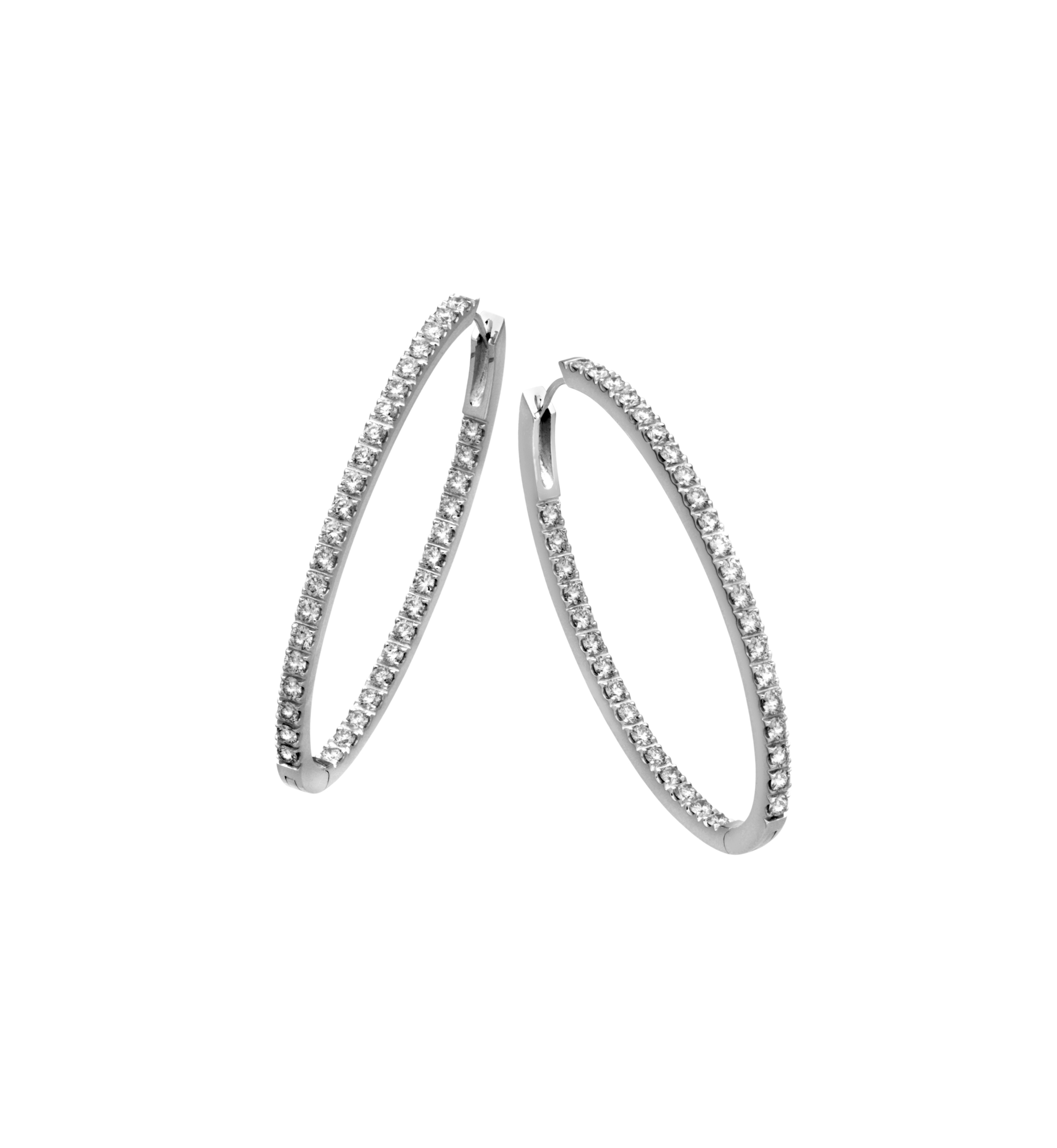  Z1495 Extreme Oval Special Earrings 