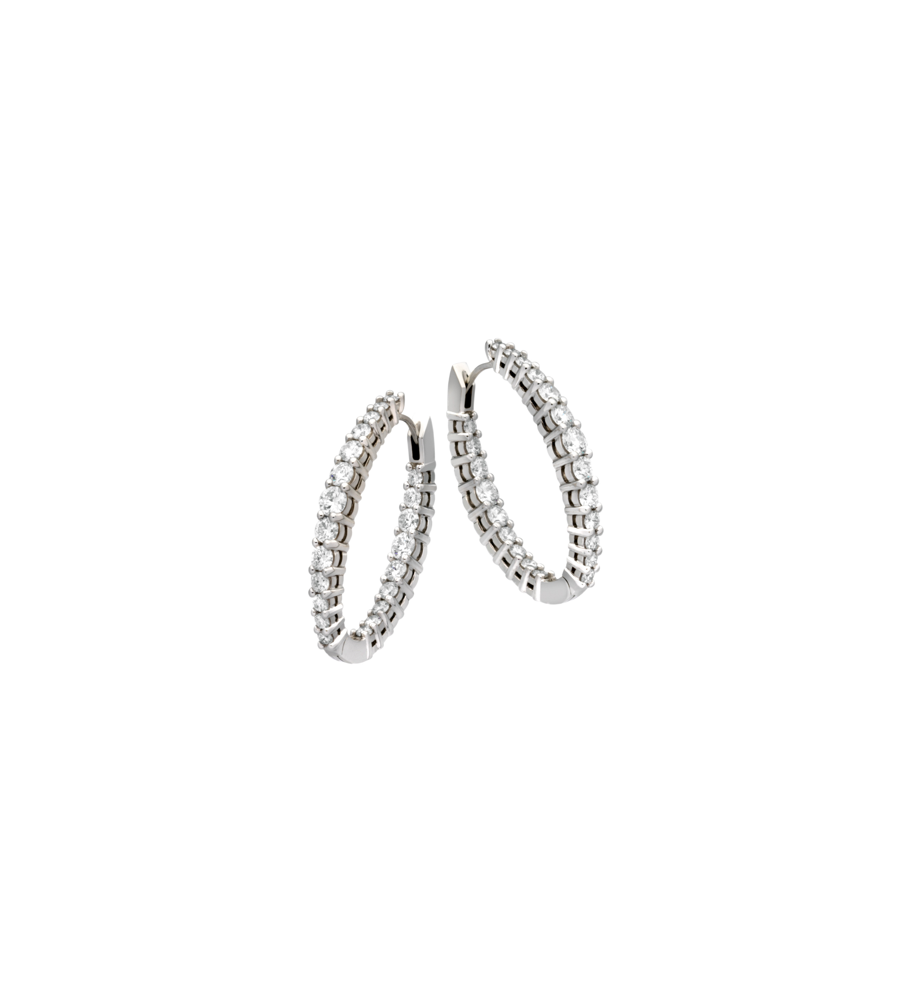  Z1510 Tennis Infinity Earrings 