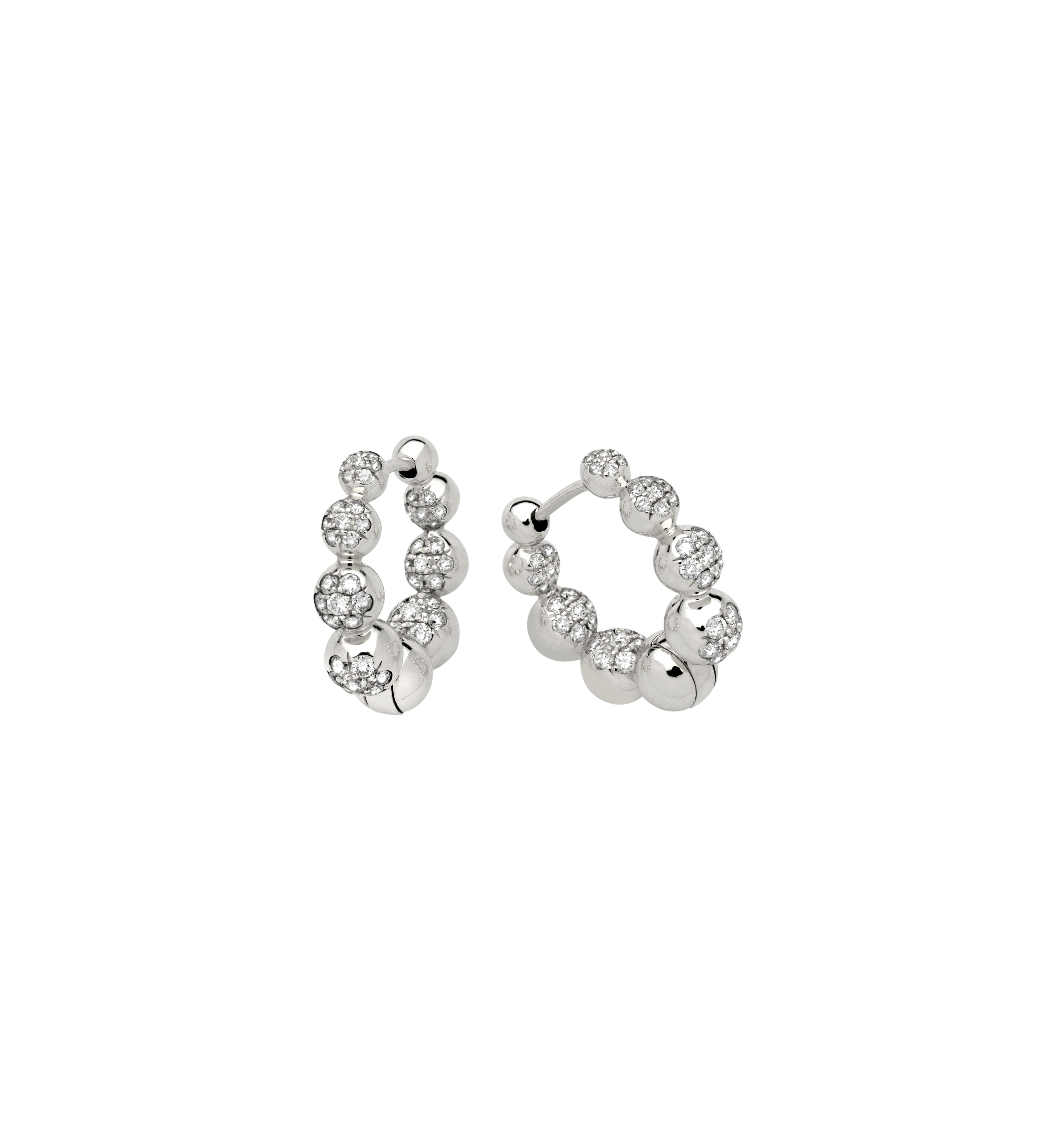  Z1753 Bubbles Round Earrings 