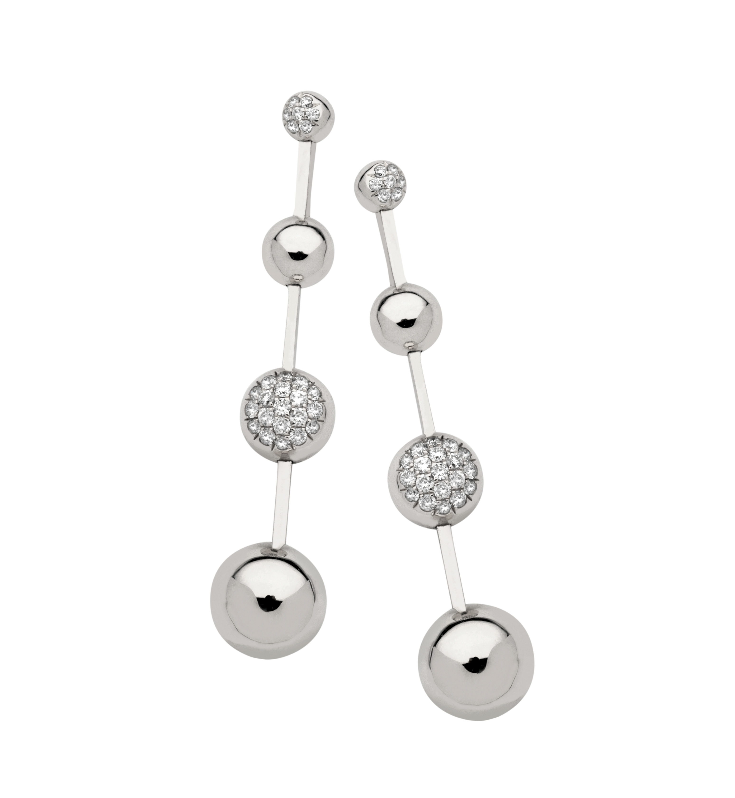  Z1864A Bubbles Straight Earrings 