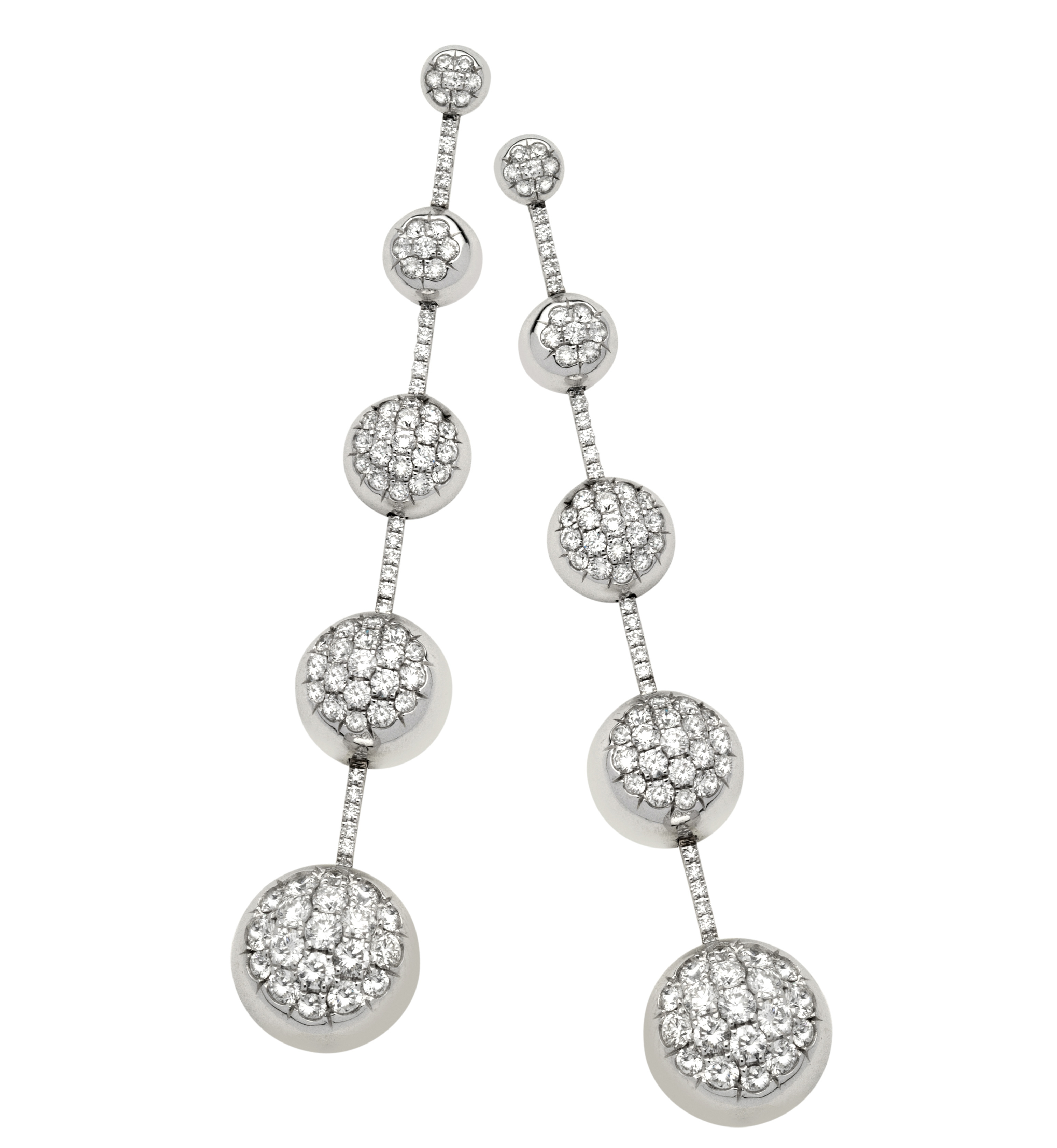  Z1865 Bubbles Straight Earrings 