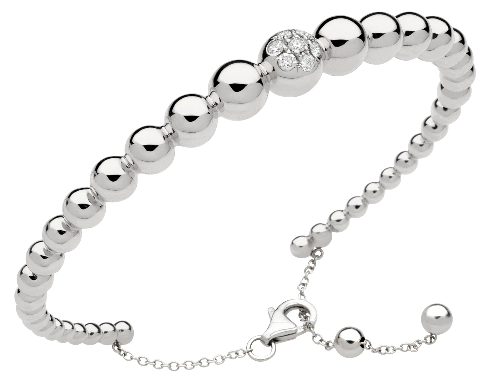  Z4751W Bubbles Oval Bracelet 